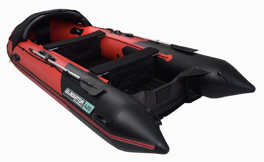 НАДУВНАЯ ЛОДКА GLADIATOR E350PRO в Боровичах