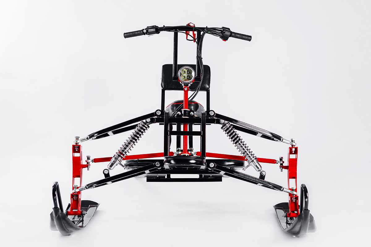 Лыжный модуль IKUDZO с подогревом ручек металлические лыжи в Боровичах