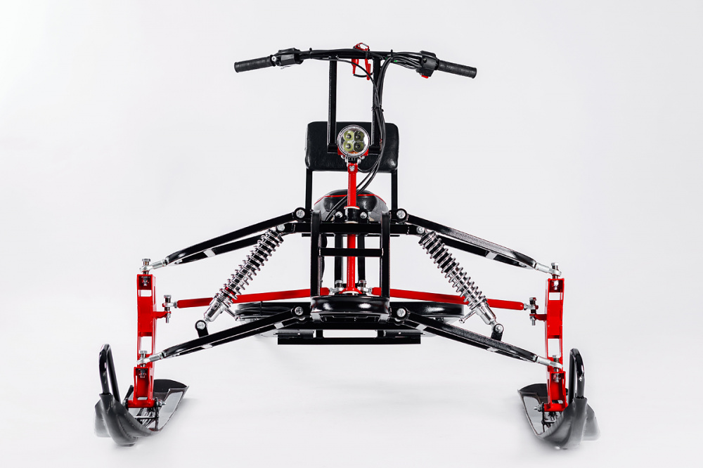 Лыжный модуль IKUDZO с подогревом ручек пластиковые лыжи в Боровичах