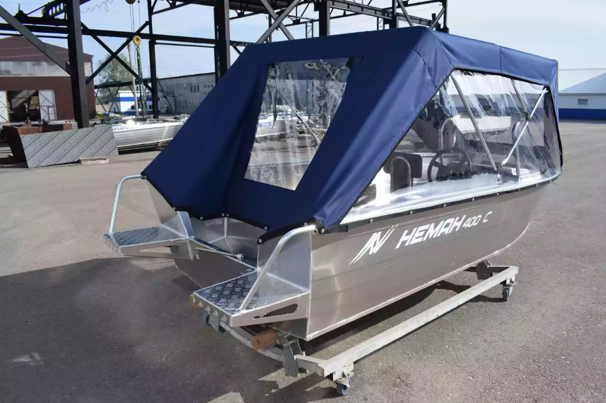 Алюминиевый катер Неман-400 С в Боровичах Алюминиевый катер Неман-400 С в Боровичах