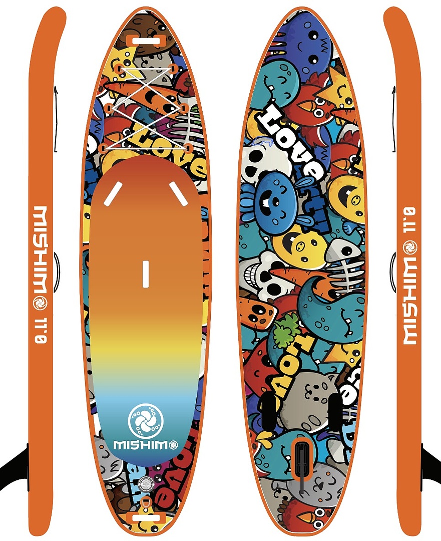 SUP (САП) Доска MISHIMO CRAZY-LINE 10.6’ (325см) в Боровичах