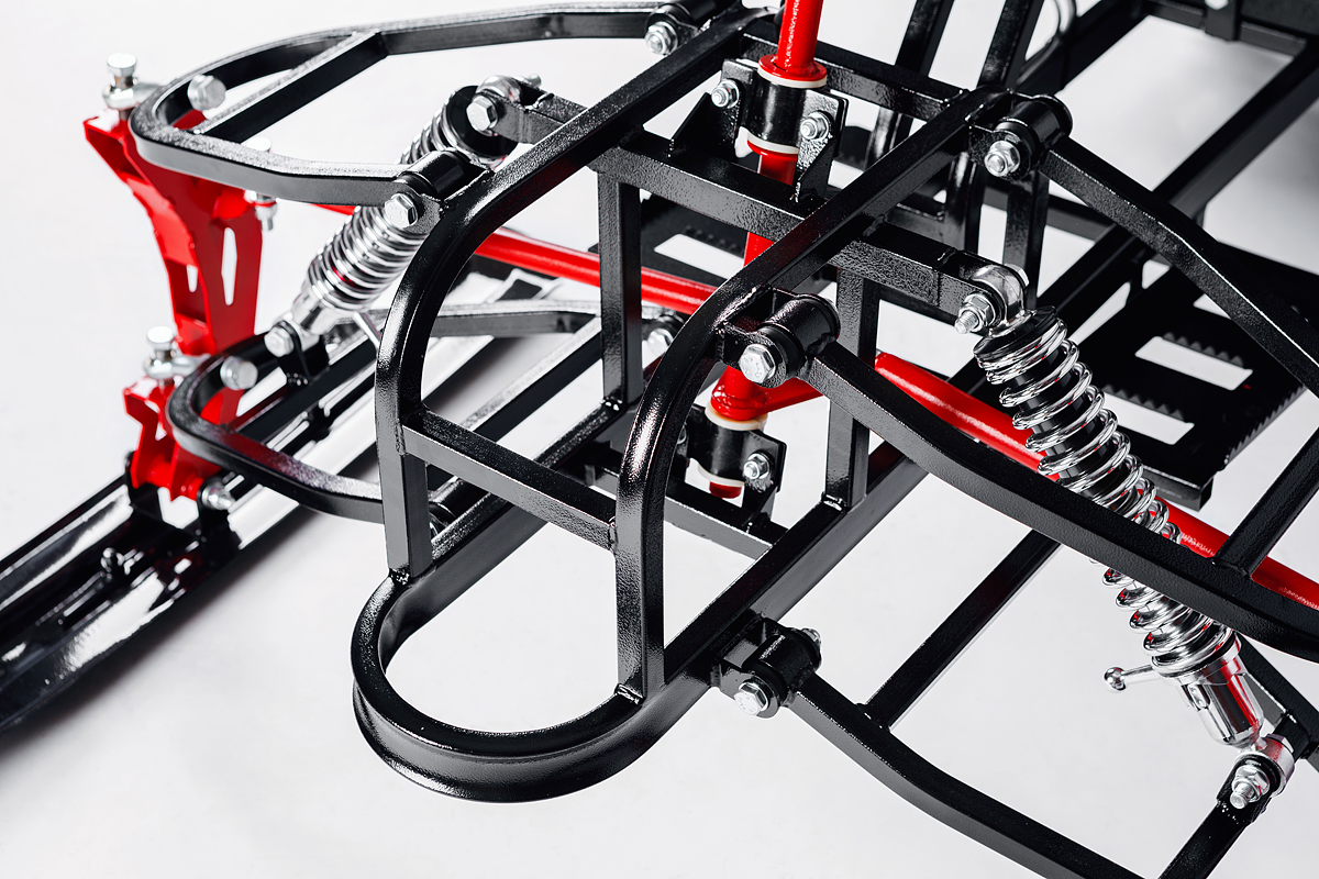 Лыжный модуль IKUDZO с подогревом ручек металлические лыжи в Боровичах