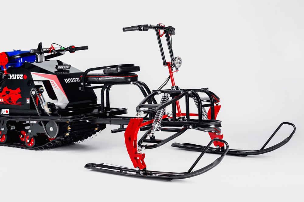 Лыжный модуль IKUDZO с подогревом ручек металлические лыжи в Боровичах