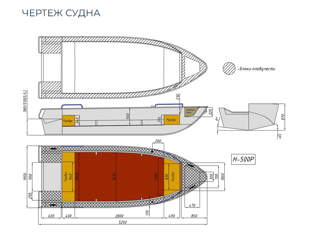 Алюминиевая лодка Неман-500 P в Боровичах