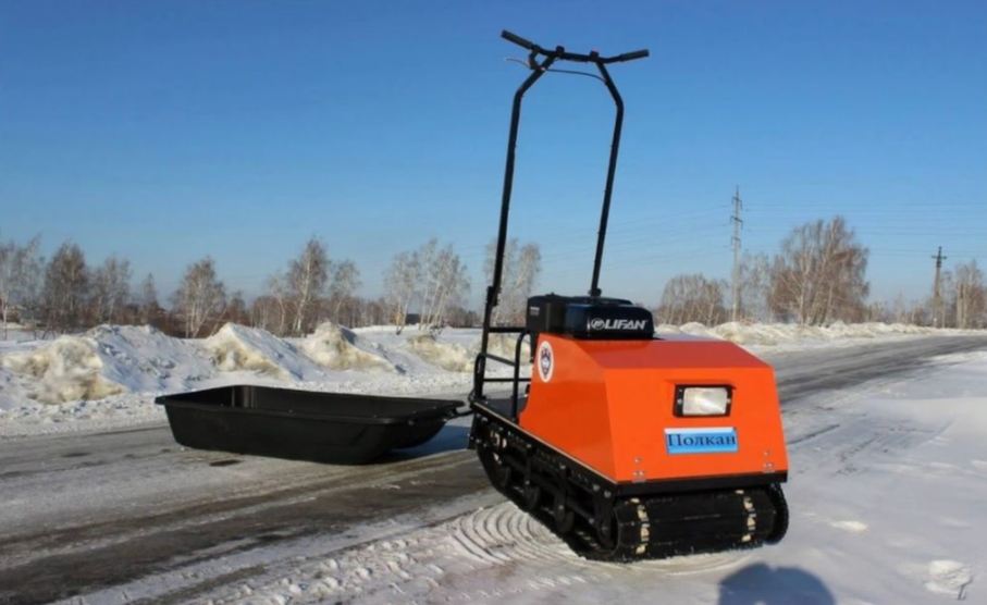 Мотобуксировщик Полкан мини 500К 15 л.с. в Боровичах