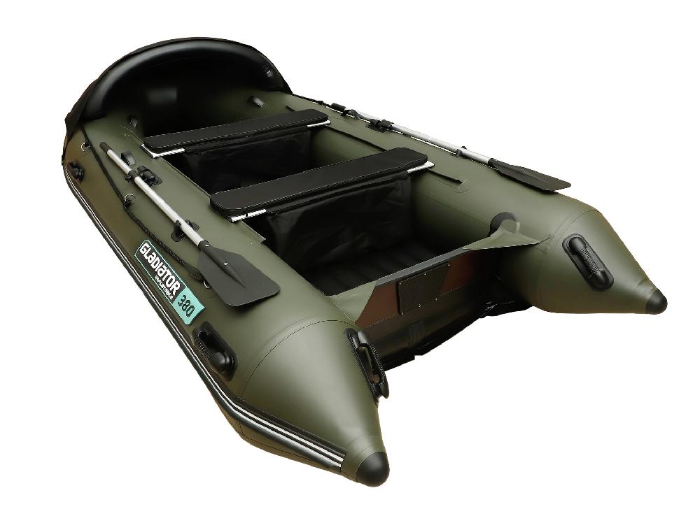 НАДУВНАЯ ЛОДКА GLADIATOR E350PRO в Боровичах