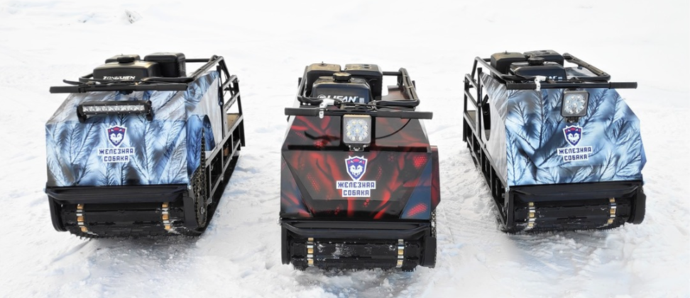 Мотобуксировщик Irondog (Железная собака) M500 15 Камуфляж Охотник в Боровичах