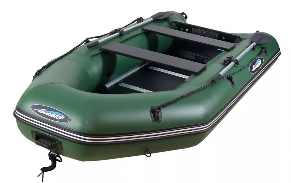 МОТОРНО-ГРЕБНАЯ ЛОДКА ПВХ GLADIATOR A 320 ТК С ФАНЕРНЫМ ПОЛОМ в Боровичах