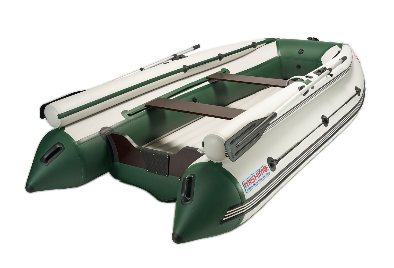 КОМПЛЕКТ ЛОДКА MISHIMO FAMILY LITE 370 + МОТОР 9,9 (15) Л.С. в Боровичах