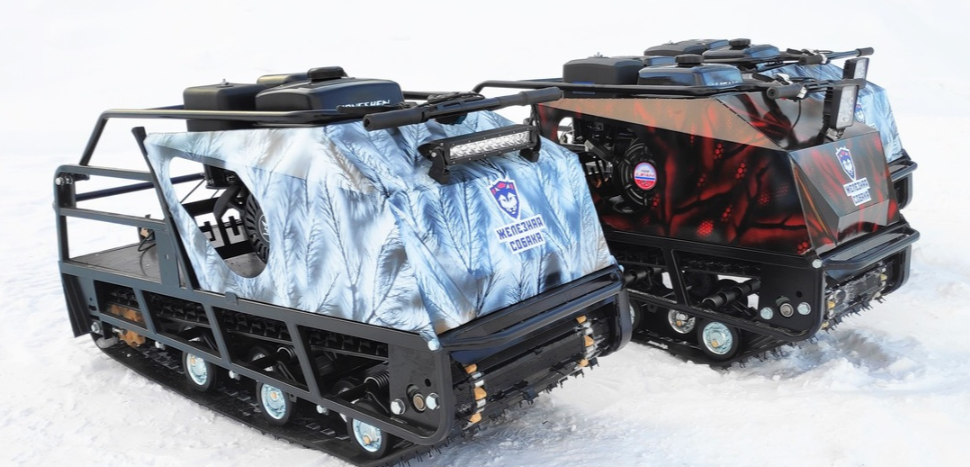 Мотобуксировщик Irondog (Железная собака) M500 15 Камуфляж Охотник в Боровичах