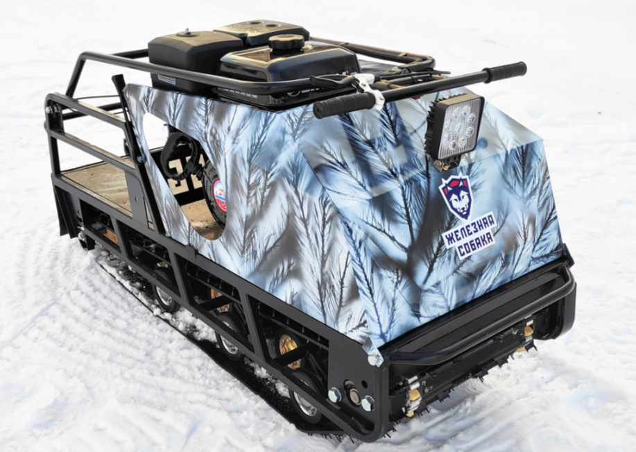 Мотобуксировщик Irondog (Железная собака) M500 15 Камуфляж Охотник в Боровичах