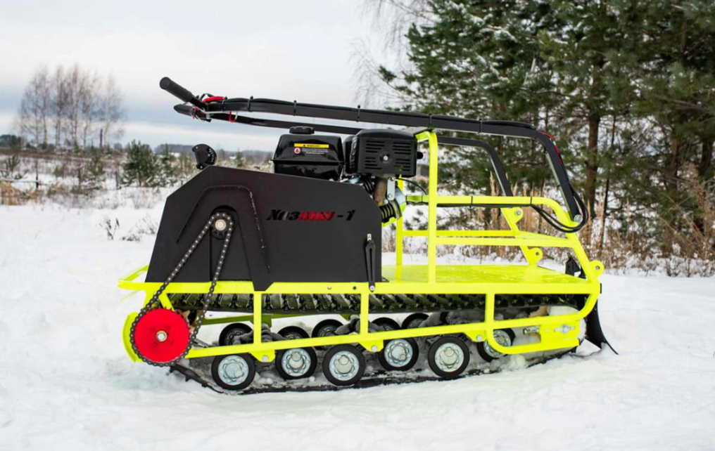 Мотобуксировщик Бурлак ХОЗЯИН-1 (капот металл) в Боровичах