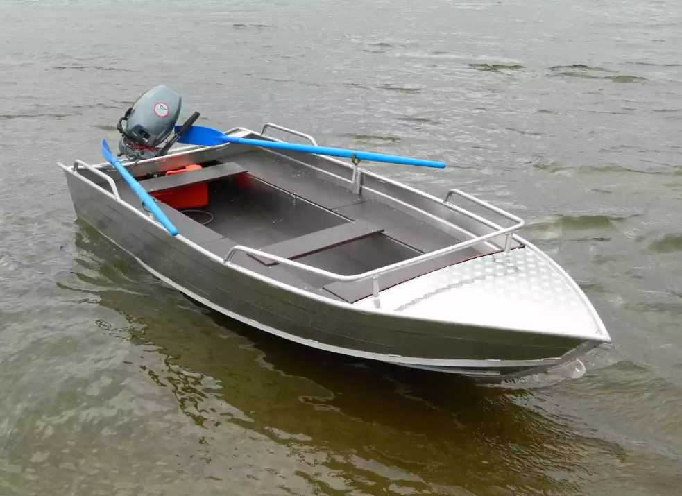 Алюминиевая лодка Wyatboat-390 M в Боровичах Алюминиевая лодка Wyatboat-390 M в Боровичах