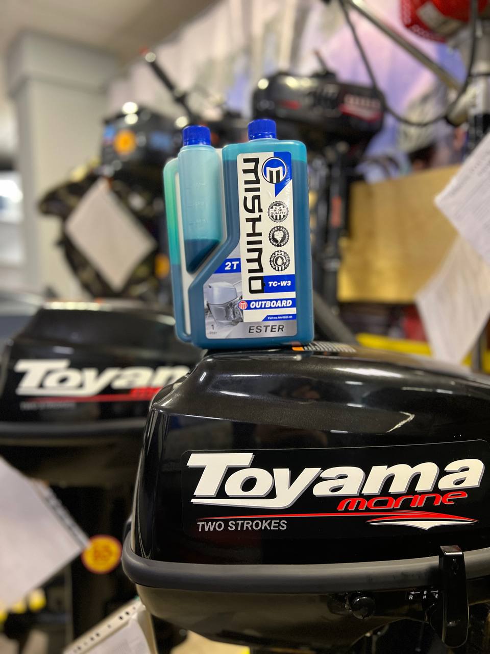 Масло MISHIMO 2T OUTBOARD (ESTER) полусинтетика 1 л в Боровичах