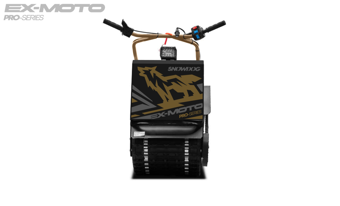 Мотобуксировщик EX-MOTO SNOWDOG S380 8л.с. в Боровичах