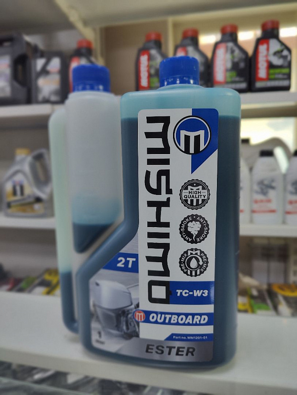 Масло MISHIMO 2T OUTBOARD (ESTER) полусинтетика 1 л в Боровичах