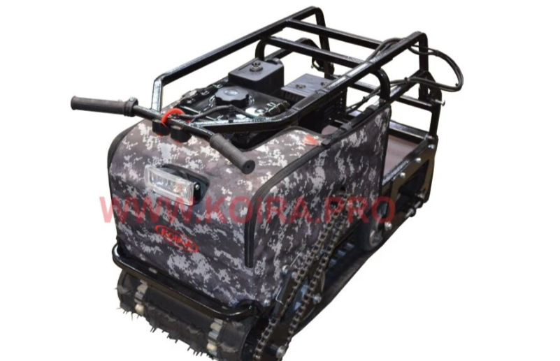 Мини мотобуксировщик КОЙРА "Вжик" (107 см) 7 л/с с ручным стартером в Боровичах