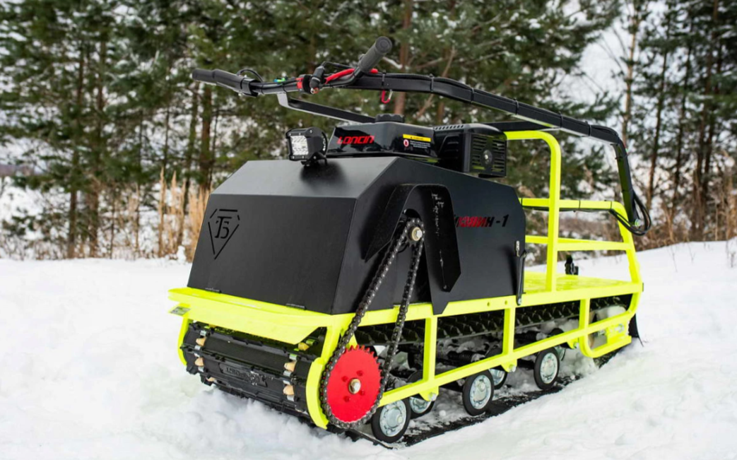 Мотобуксировщик Бурлак ХОЗЯИН-1 (капот металл) в Боровичах