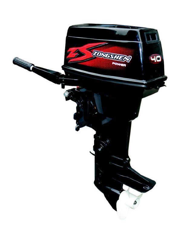 Лодочный мотор Zongshen T40 (+руль+пульт) в Боровичах