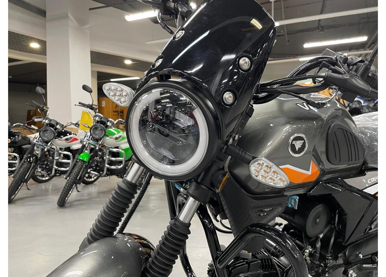 Мопед VMC NOVA 49сс (125сс) Led Full, дисковый тормоз, RKB RATO с баланс. валом, сигнализация в Боровичах