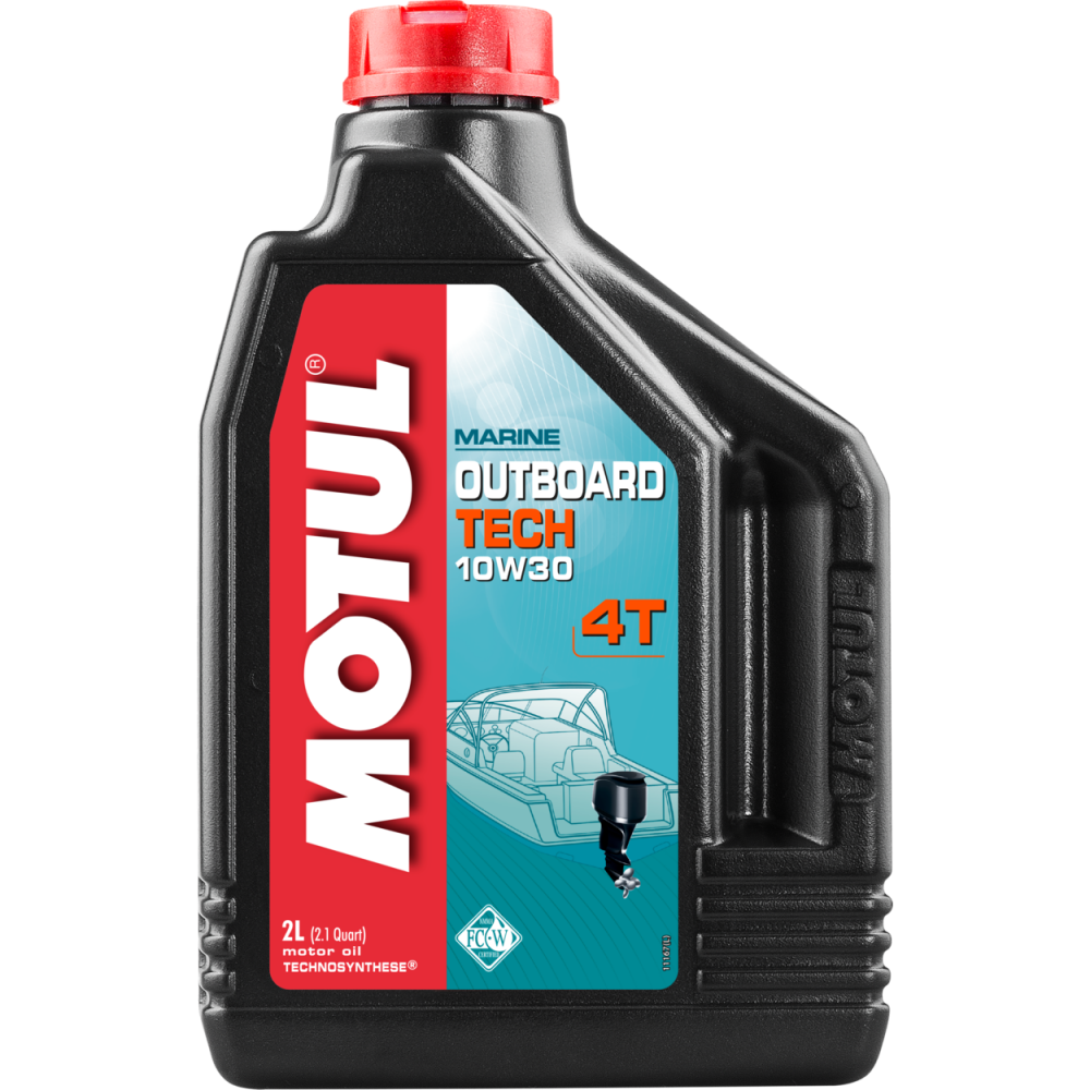 МОТОРНОЕ МАСЛО MOTUL OUTBOARD TECH 10W-30 4T 1 ЛИТР в Боровичах