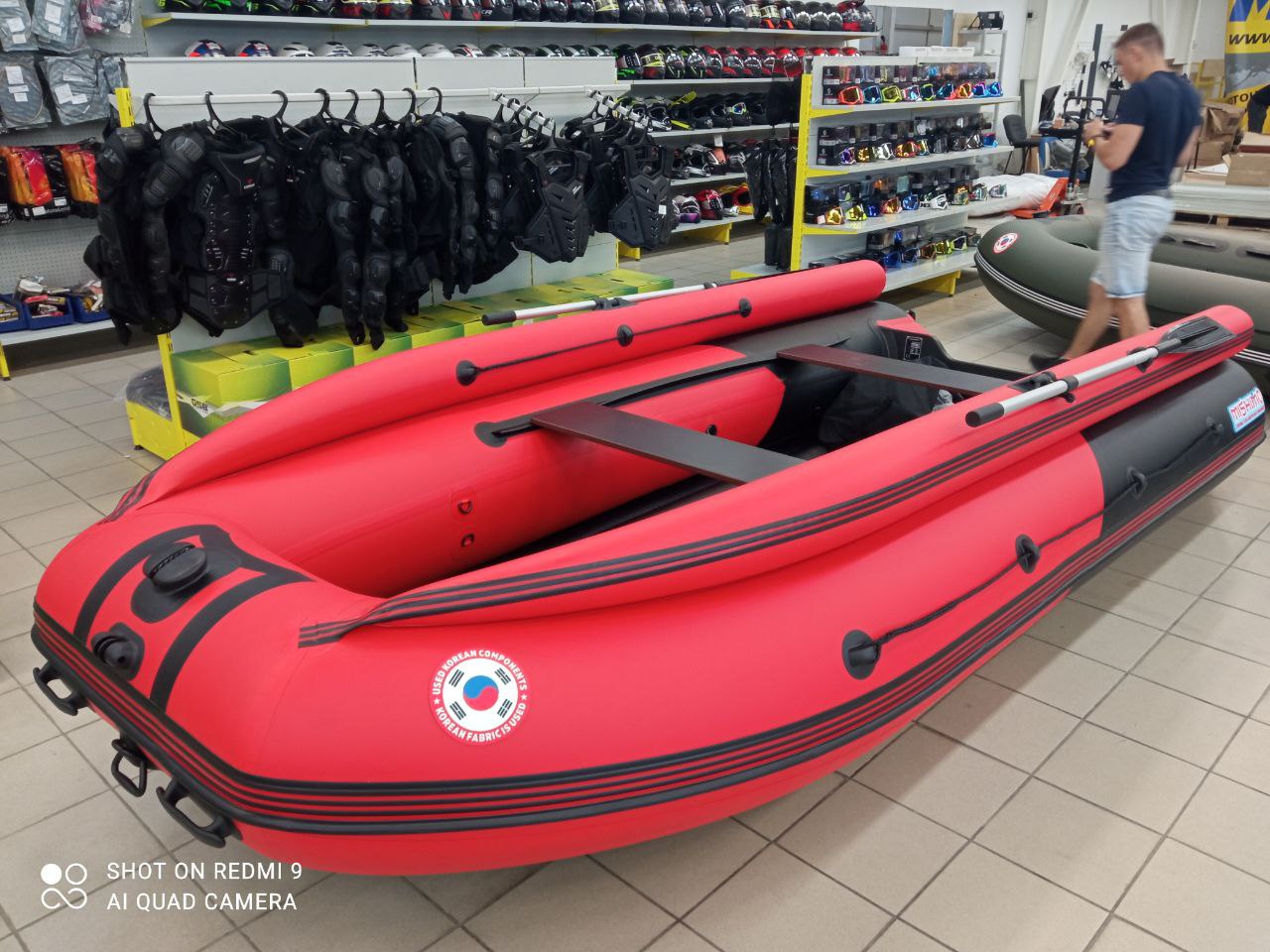 Лодка MISHIMO RIVER FJET PRO 410  под водомет в Боровичах