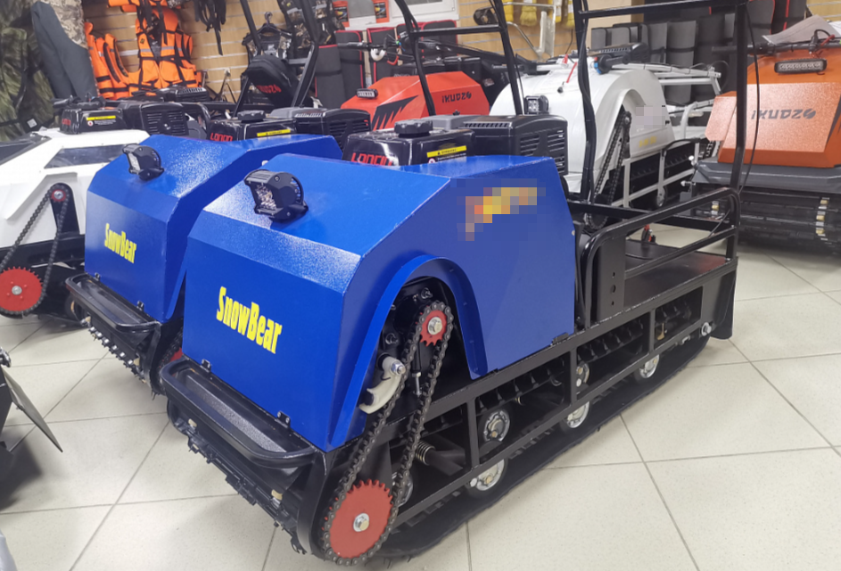 Мотобуксировщик SNOWBEAR 500 LONG 15  (длинная база) в Боровичах