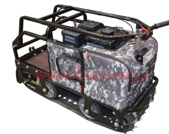 Мини мотобуксировщик КОЙРА "Вжик" (107 см) 7 л/с с ручным стартером в Боровичах