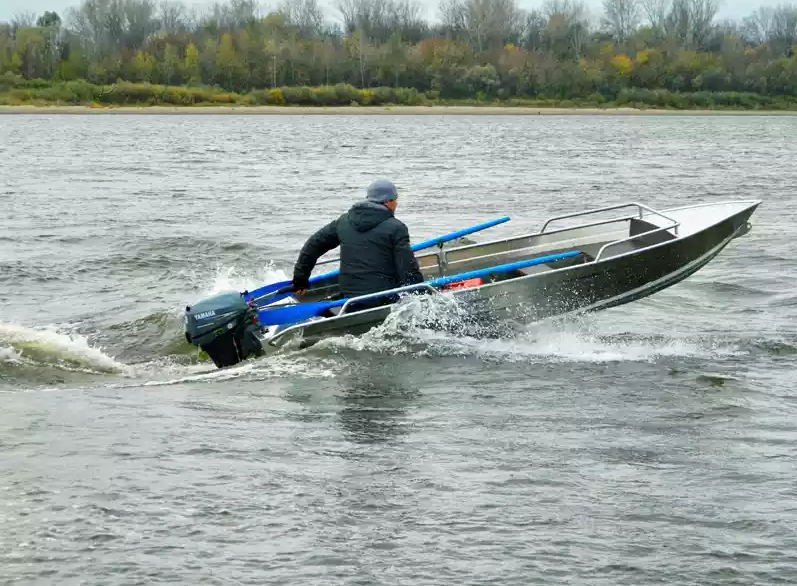 Алюминиевая лодка Wyatboat-390 M в Боровичах Алюминиевая лодка Wyatboat-390 M в Боровичах