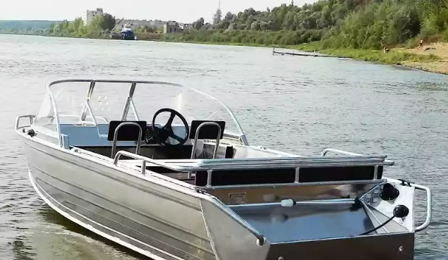 Алюминиевый катер Wyatboat-460 T Pro в Боровичах Алюминиевый катер Wyatboat-460 T Pro в Боровичах