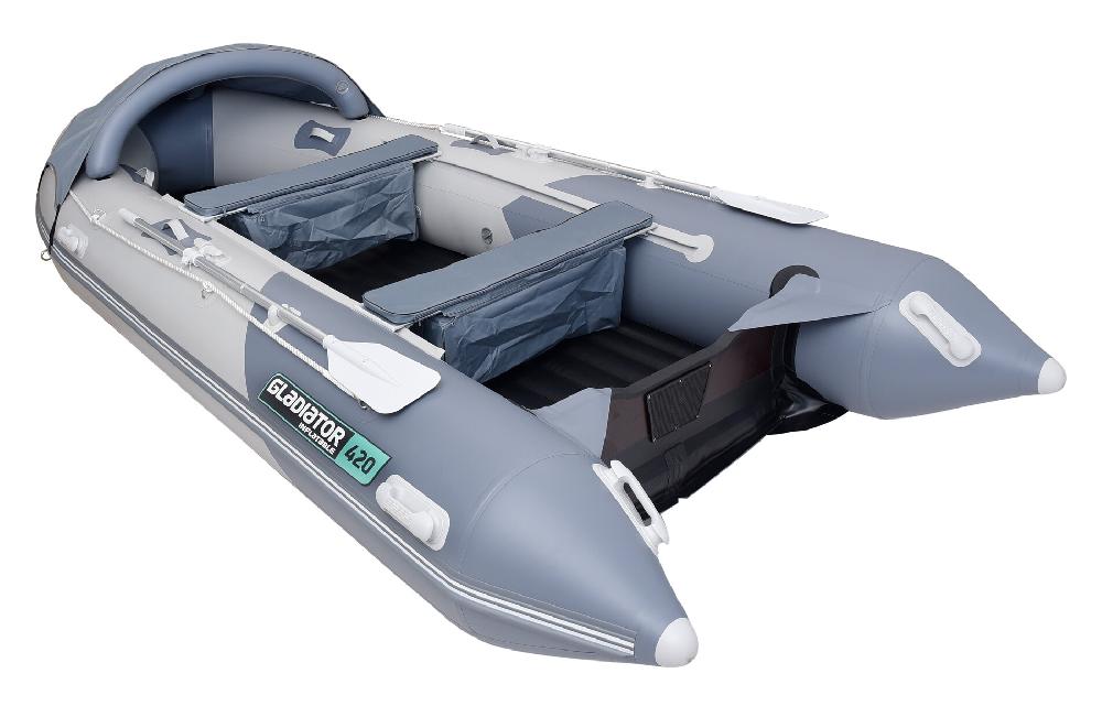НАДУВНАЯ ЛОДКА GLADIATOR E420PRO в Боровичах