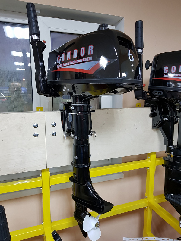 Лодочный мотор Condor F6HS без бака 12 л. в Боровичах