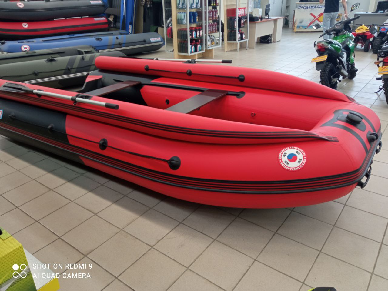 Лодка MISHIMO RIVER FJET PRO 410  под водомет в Боровичах