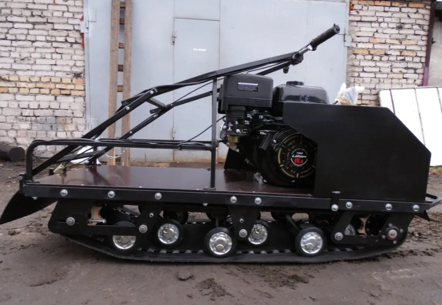 Мотобуксировщик AhtaR Зима 9 л/с с вариатором в Боровичах