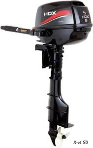 Лодочный мотор 4-х тактный HDX F 5 BMS в Боровичах