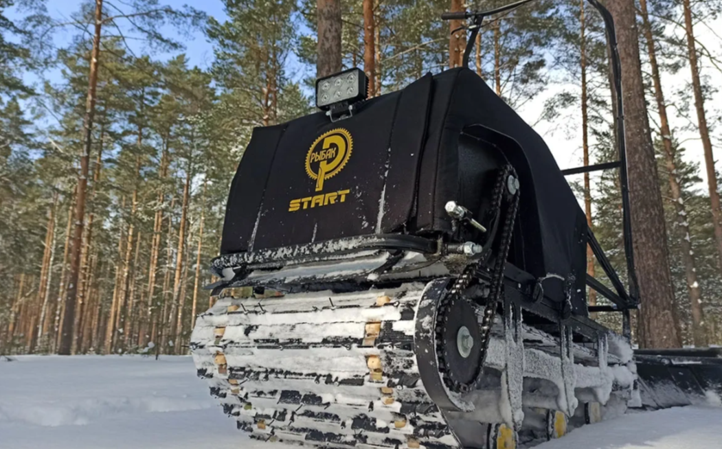 Мотобуксировщик РЫБАК СТАРТ Lifan 15 л.с (тканный капот) в Боровичах