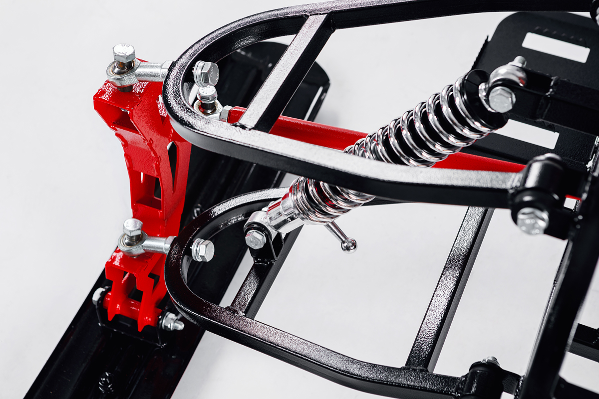 Лыжный модуль IKUDZO с подогревом ручек металлические лыжи в Боровичах