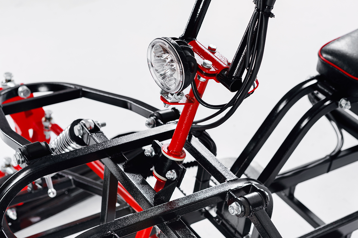 Лыжный модуль IKUDZO с подогревом ручек металлические лыжи в Боровичах