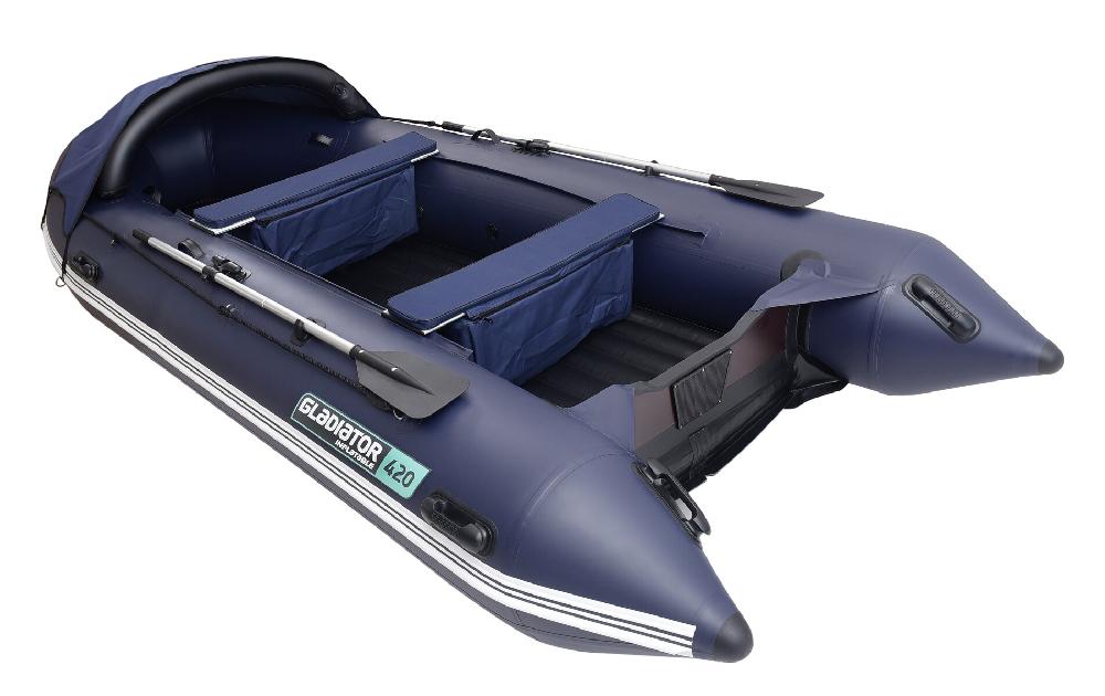 НАДУВНАЯ ЛОДКА GLADIATOR E350PRO в Боровичах