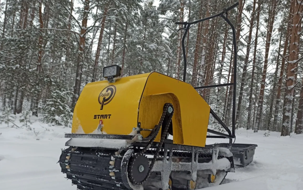 Мотобуксировщик РЫБАК СТАРТ Lifan 15 л.с. (металлический капот) в Боровичах