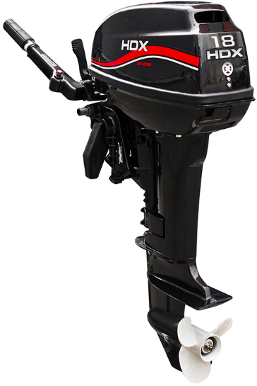 Лодочный мотор 2-х тактный HDX R series TE 18 BMS в Боровичах