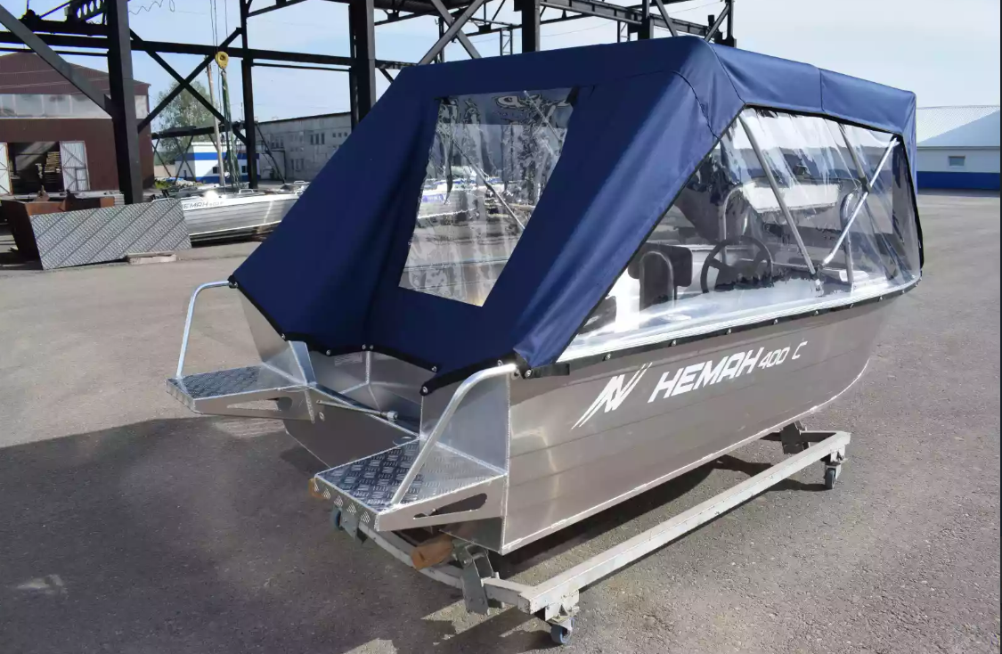 Алюминиевая лодка Неман-400 С в Боровичах