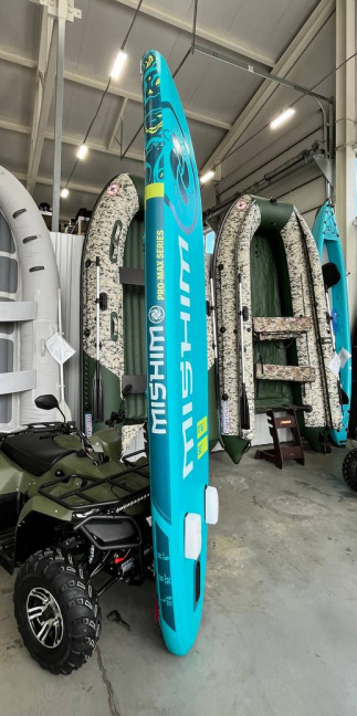 SUP (САП) Доска MISHIMO PRO-MAX Light Teal 11,6’ (355см) в Боровичах