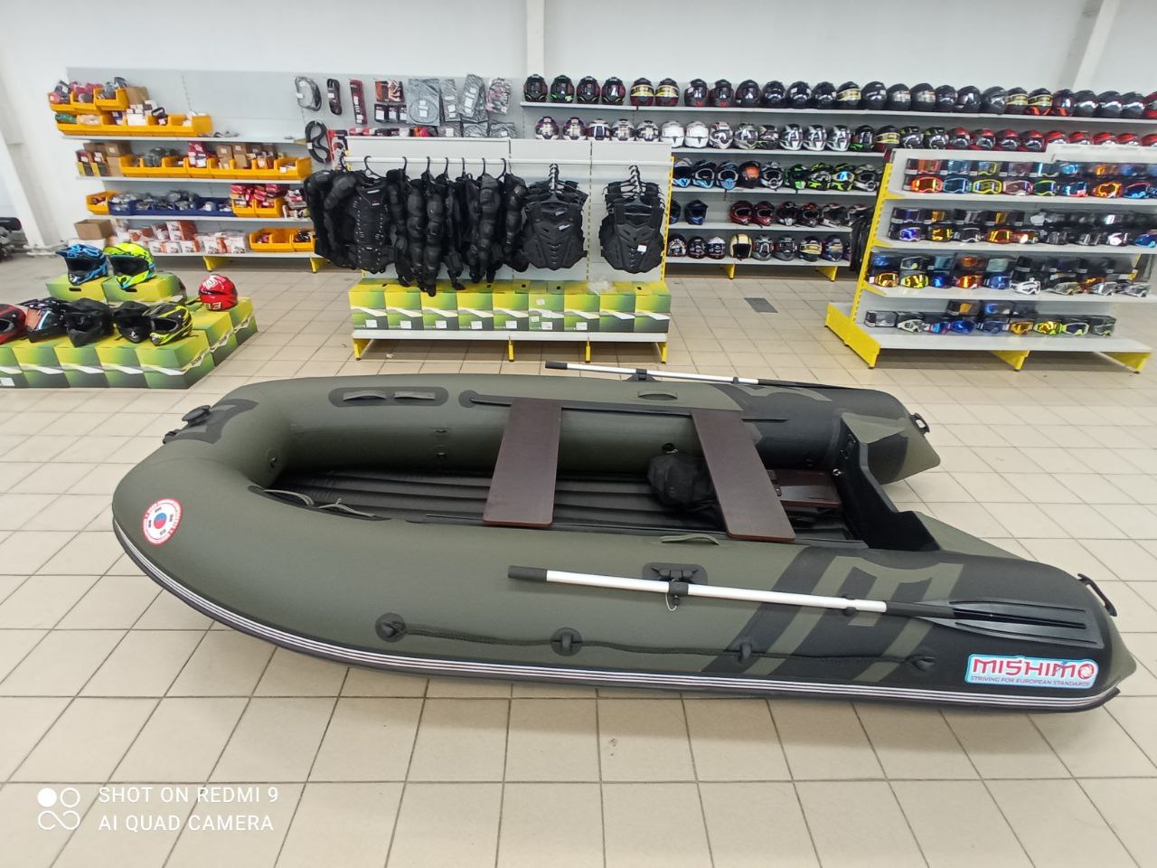 Лодка MISHIMO RIVER JET 430 под водомет в Боровичах