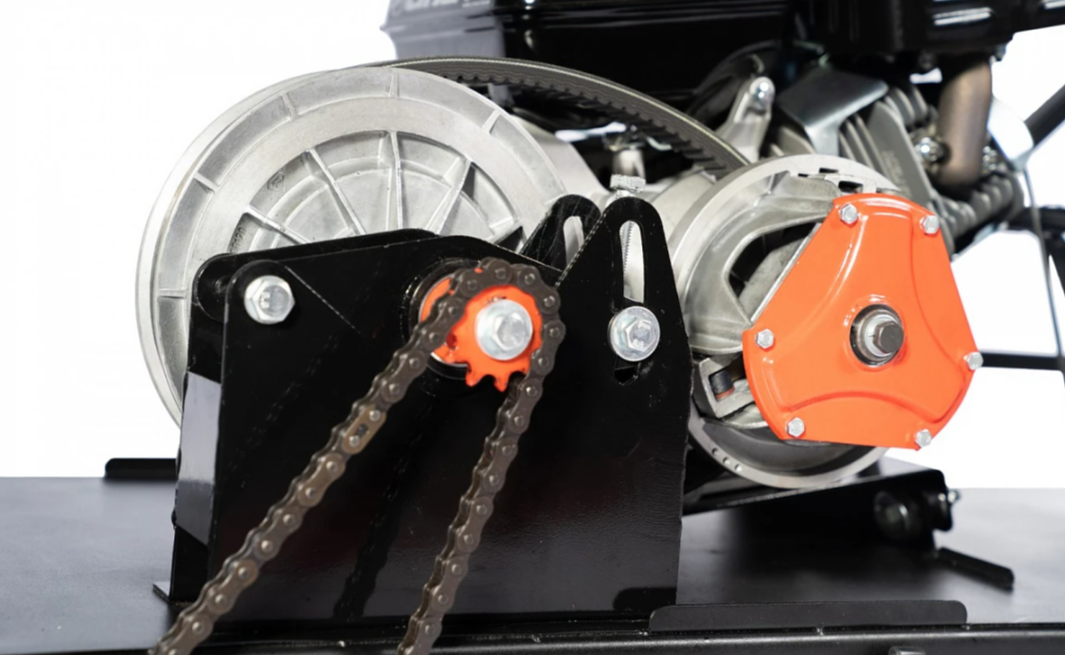 Мотобуксировщик БУРЛАК-M2 LFS 15 л.с.(передний привод, склизы) в Боровичах