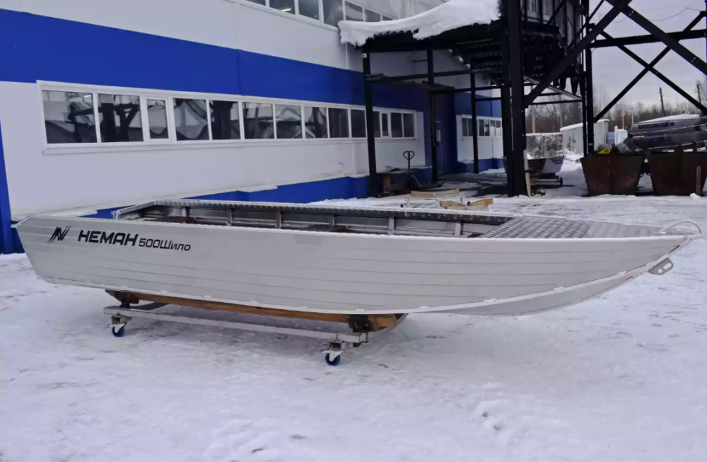 Алюминиевая лодка Neman-500 Шило в Боровичах