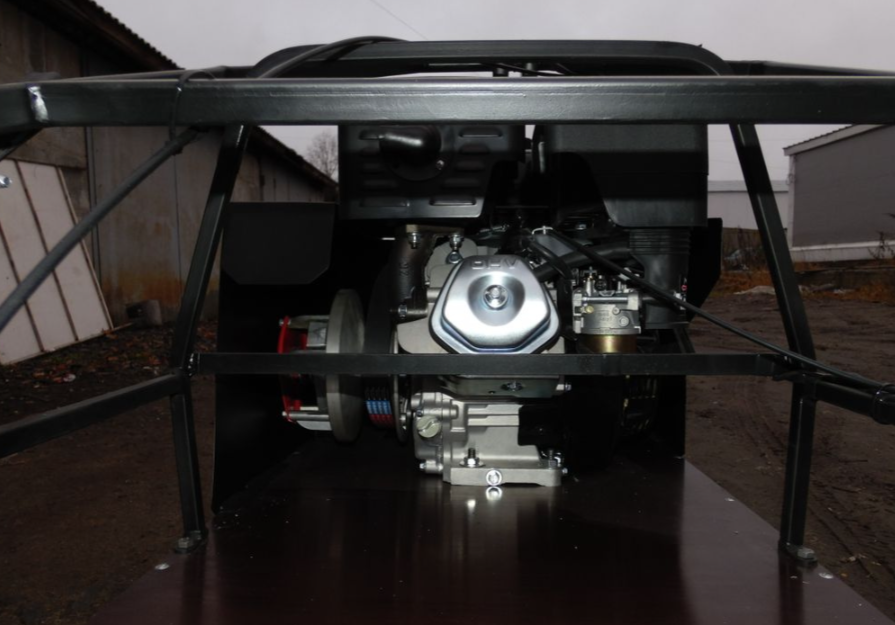 Мотобуксировщик AhtaR Зима 15 л/с с вариатором в Боровичах