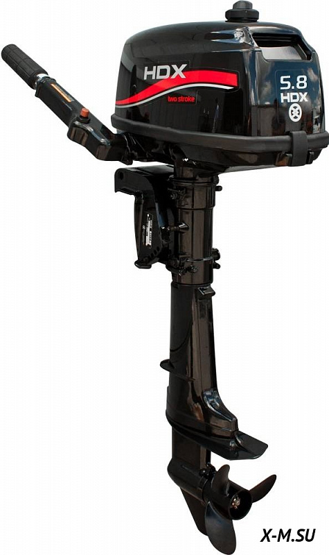 Лодочный мотор 2-х тактный HDX R series T 5,8 BMS в Боровичах