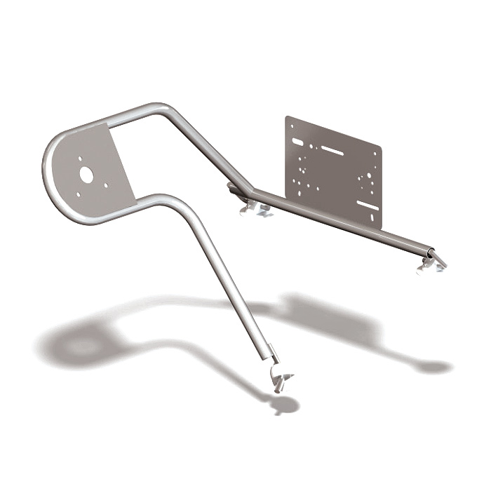 Стойка рулевая с креплением на баллон надувной лодки 25мм в Боровичах