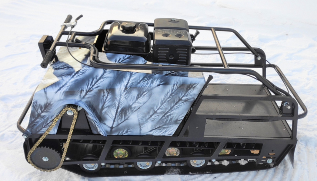 Мотобуксировщик Irondog (Железная собака) M500 15 Камуфляж Охотник в Боровичах